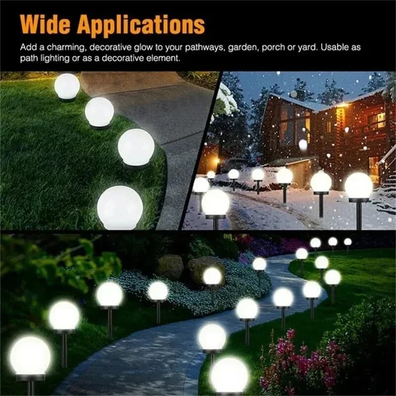 أضواء أرضية LED للطاقة الشمسية بتصميم الألعاب النارية للحدائق