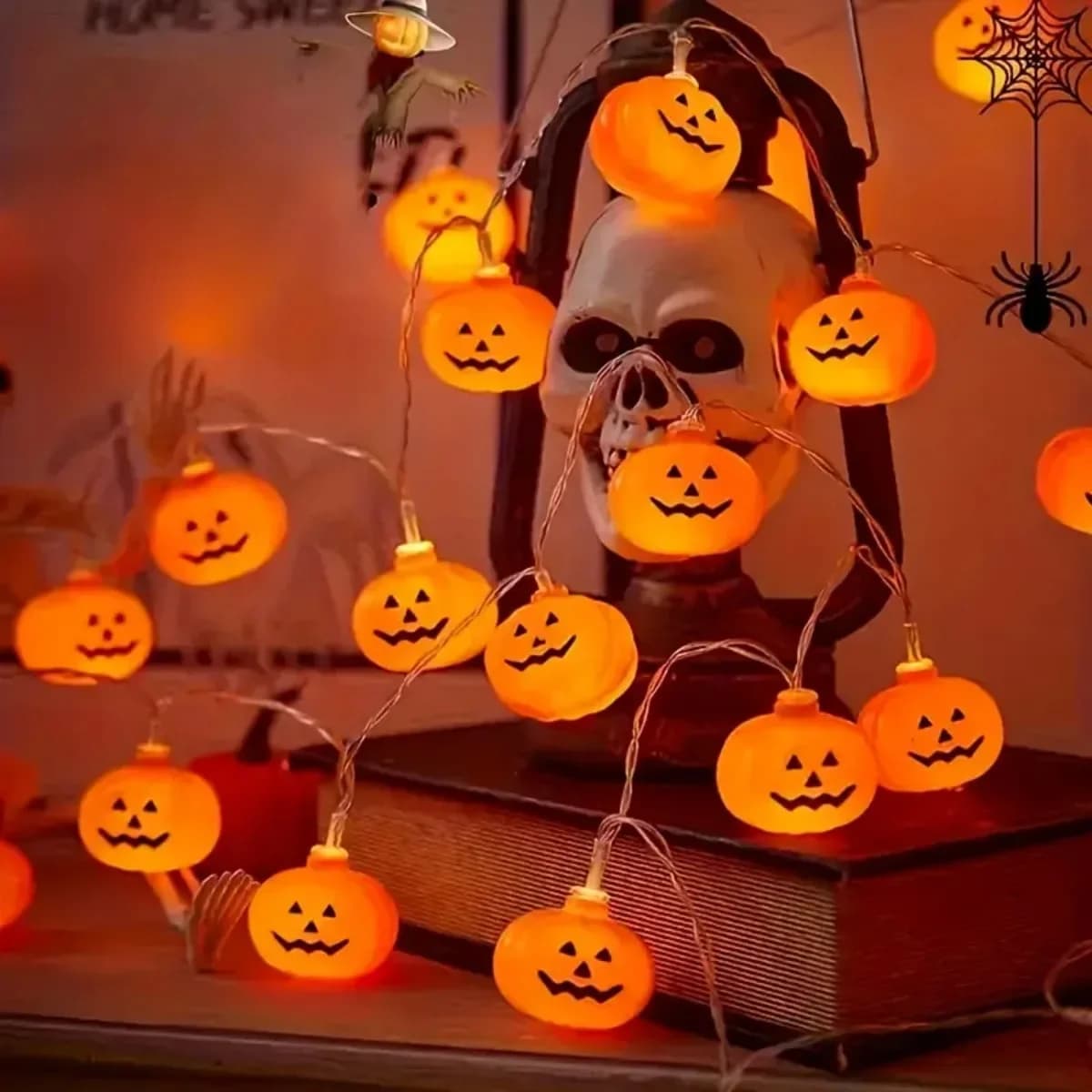 أضواء سلسلة LED ثلاثية الأبعاد على شكل قرع العسل، 10/20 لمبة