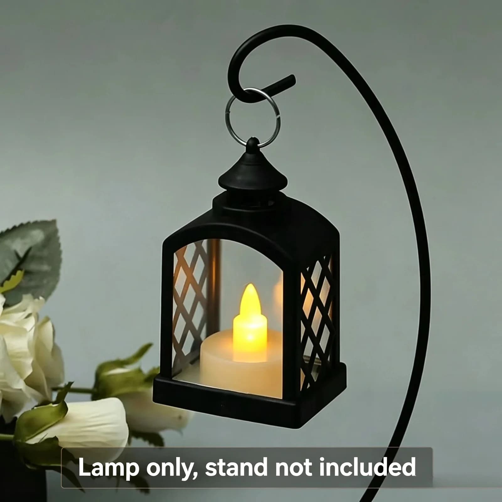 مصباح شمعة LED صغير بتصميم كلاسيكي للإضاءة الليلية