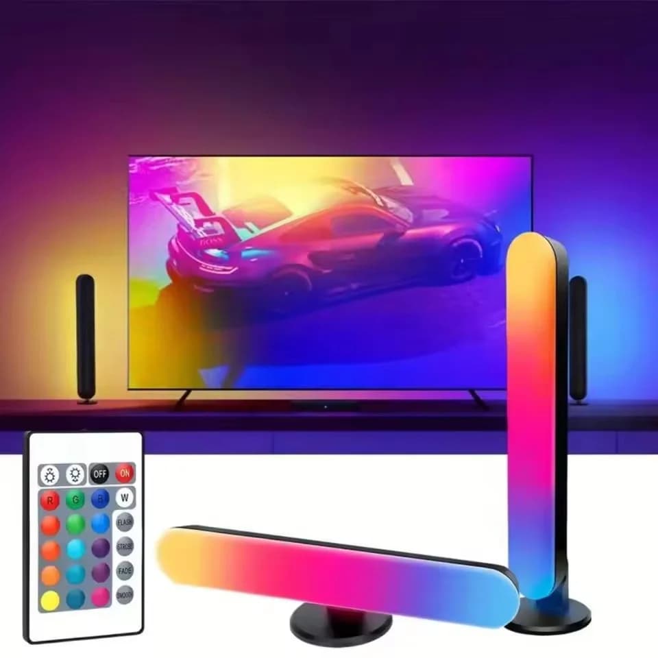 شريط إضاءة RGB قابل للشحن عبر USB مع مزامنة إيقاع الموسيقى